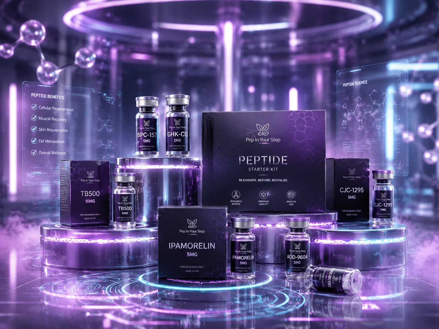 Pep In Your Step product world