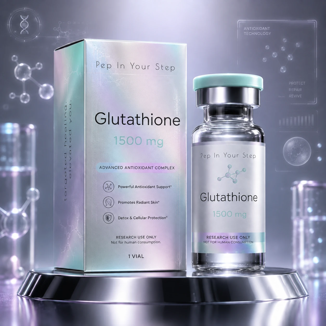 Glutathione product presentation