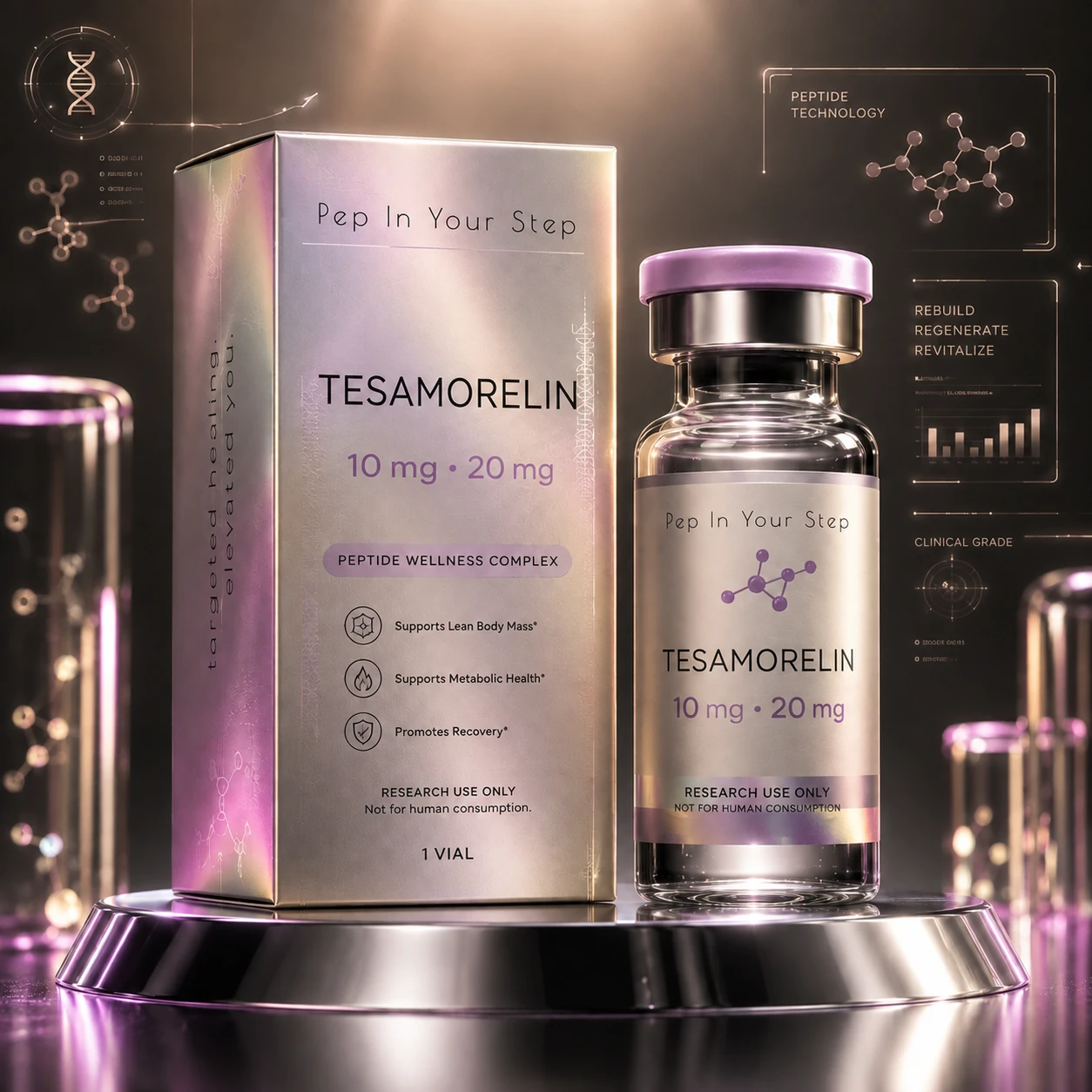 Tesamorelin product presentation